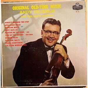 Andy Dejarlis & His Early Settlers – Original Old-Time Music 33RPM VG+ AB24